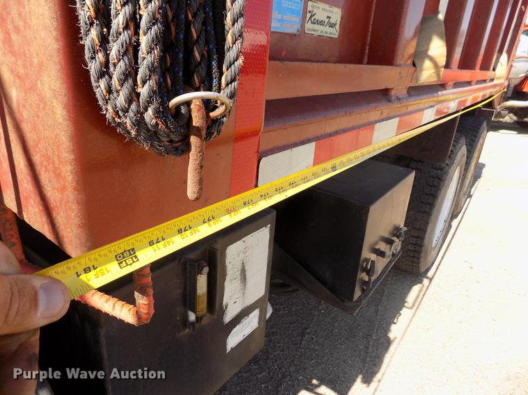 image for item DD5899 2001 Sterling LT9511 dump truck