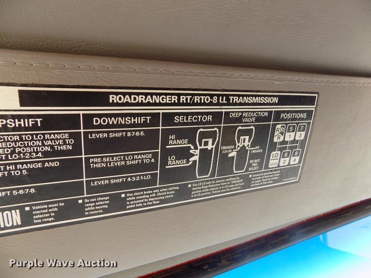 image for item DD5901 1999 Sterling L9511 dump truck