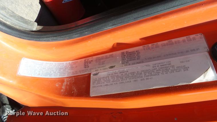 image for item DE7256 2003 Sterling LT7501 dump truck