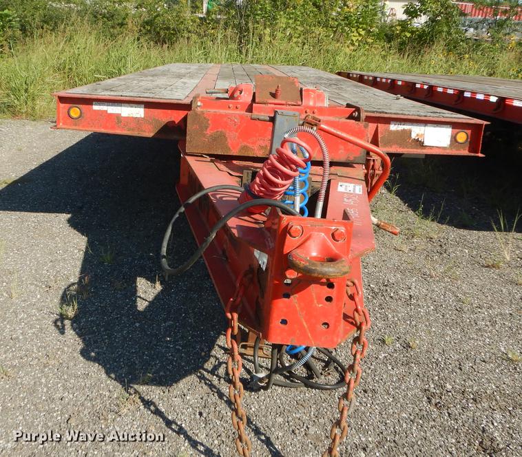 image for item DF1789 2005 Trail Eze EE401 tilt deck equipment trailer