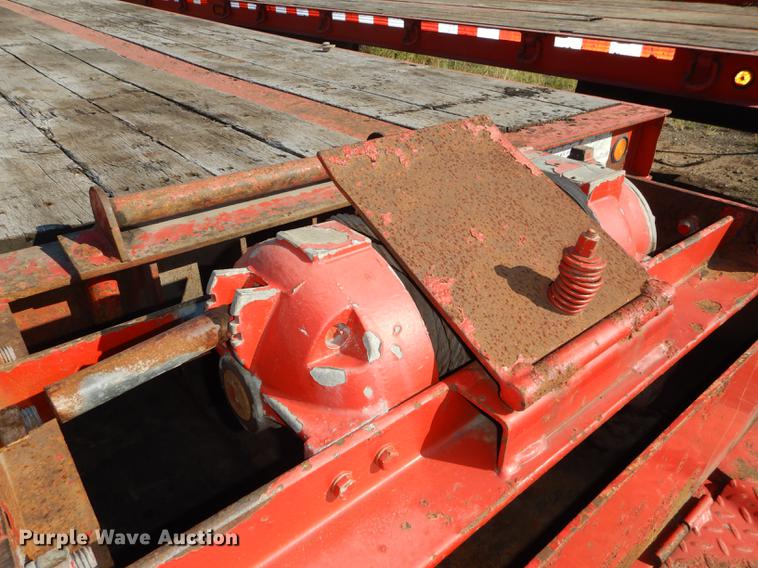 image for item DF1789 2005 Trail Eze EE401 tilt deck equipment trailer