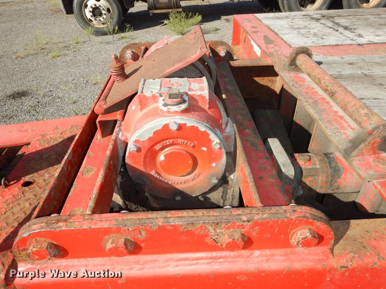 image for item DF1789 2005 Trail Eze EE401 tilt deck equipment trailer