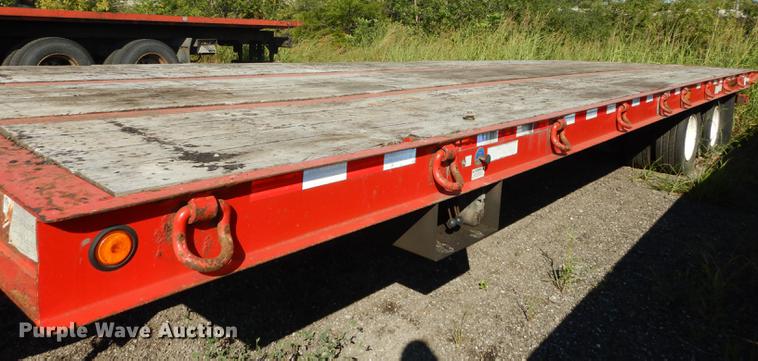 image for item DF1789 2005 Trail Eze EE401 tilt deck equipment trailer