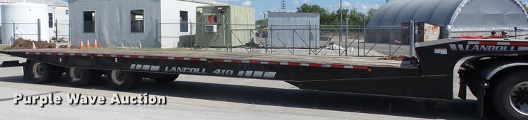image for item EI9943 2003 Landoll 410-50 tilt deck equipment trailer