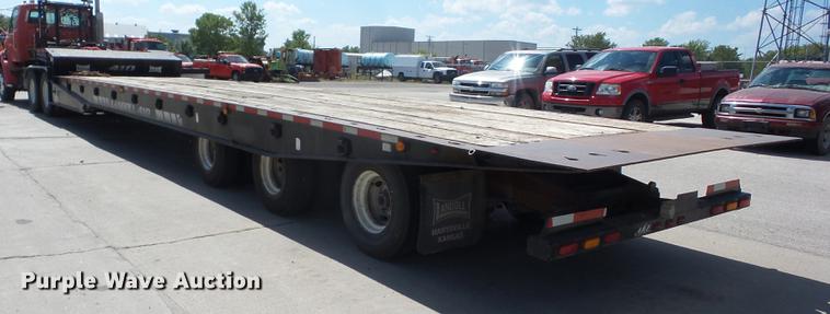 image for item EI9943 2003 Landoll 410-50 tilt deck equipment trailer