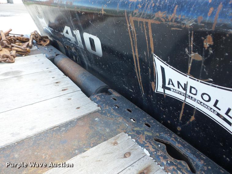 image for item EI9943 2003 Landoll 410-50 tilt deck equipment trailer