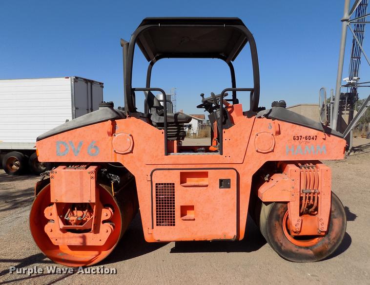 image for item ER9111 1997 Hamm DV64K double drum vibratory roller