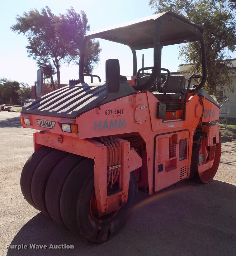 image for item ER9111 1997 Hamm DV64K double drum vibratory roller