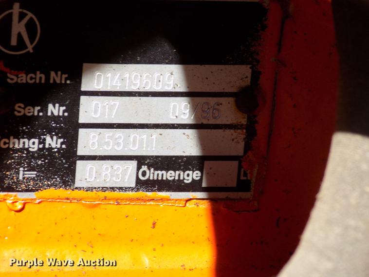 image for item ER9111 1997 Hamm DV64K double drum vibratory roller