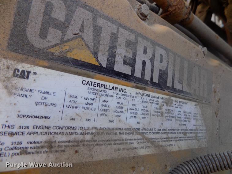 image for item ER9121 2003 Sterling LT7501 dump truck