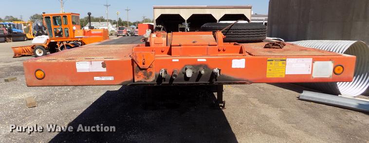 image for item ER9122 2001 Trail-Eze LE60SA tilt deck equipment trailer