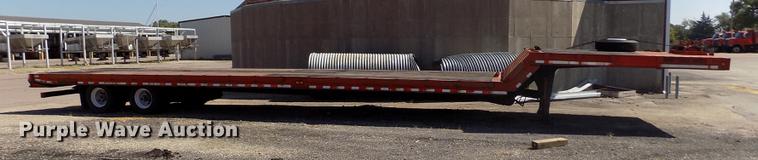 image for item ER9122 2001 Trail-Eze LE60SA tilt deck equipment trailer