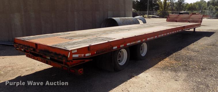 image for item ER9122 2001 Trail-Eze LE60SA tilt deck equipment trailer