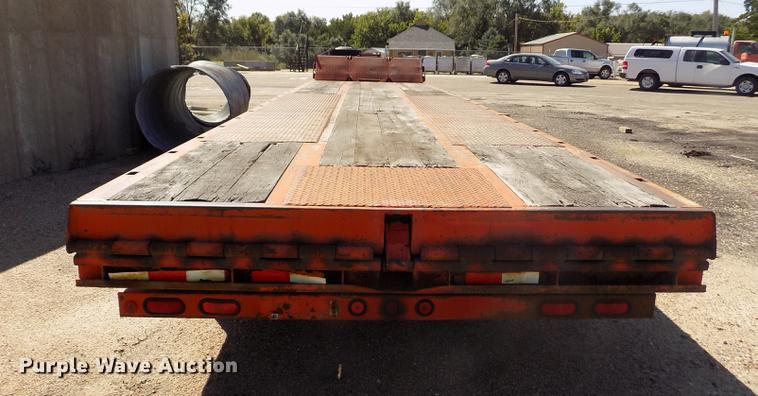 image for item ER9122 2001 Trail-Eze LE60SA tilt deck equipment trailer