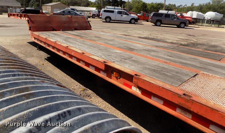 image for item ER9122 2001 Trail-Eze LE60SA tilt deck equipment trailer
