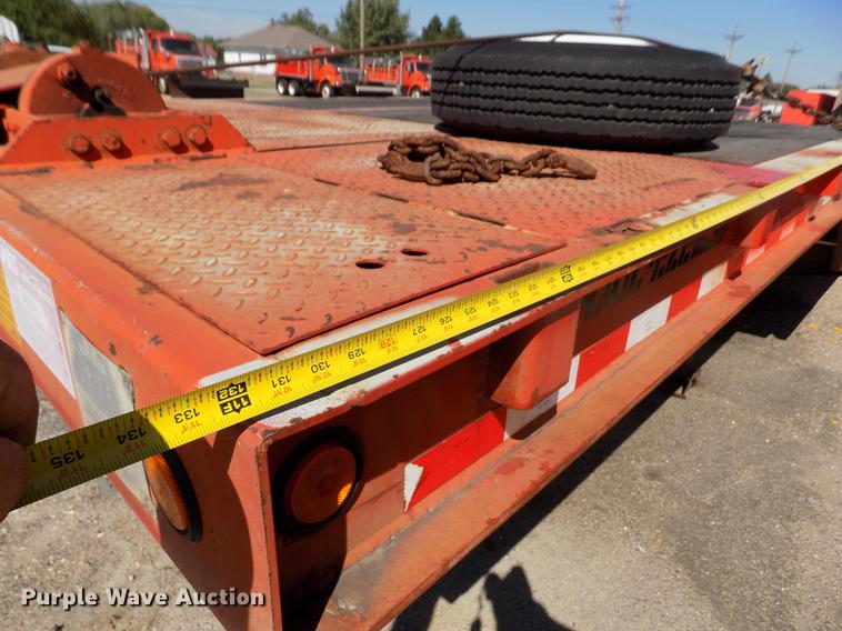 image for item ER9122 2001 Trail-Eze LE60SA tilt deck equipment trailer