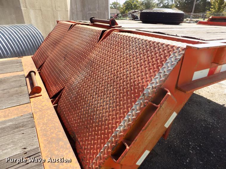 image for item ER9122 2001 Trail-Eze LE60SA tilt deck equipment trailer