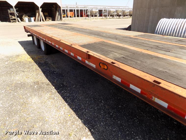 image for item ER9122 2001 Trail-Eze LE60SA tilt deck equipment trailer