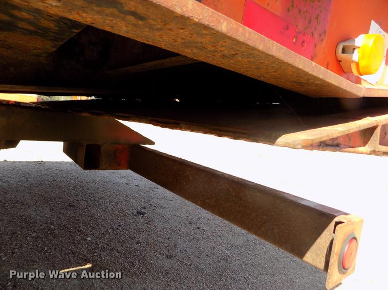 image for item ER9122 2001 Trail-Eze LE60SA tilt deck equipment trailer