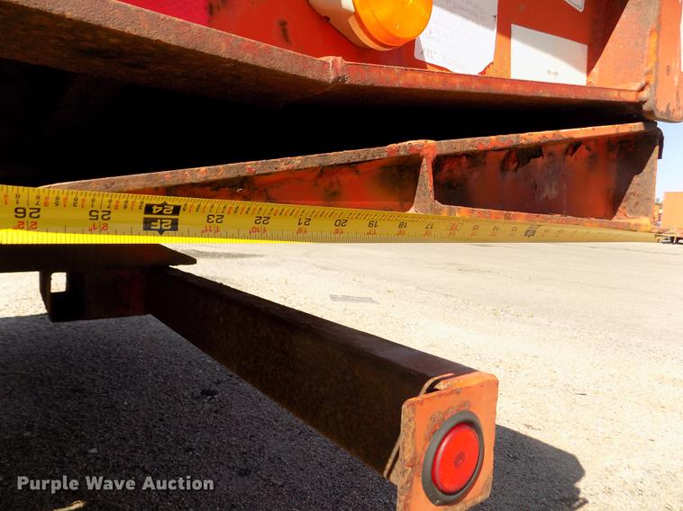 image for item ER9122 2001 Trail-Eze LE60SA tilt deck equipment trailer