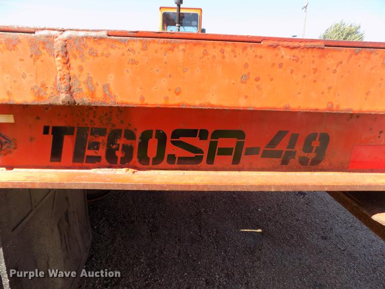 image for item ER9122 2001 Trail-Eze LE60SA tilt deck equipment trailer