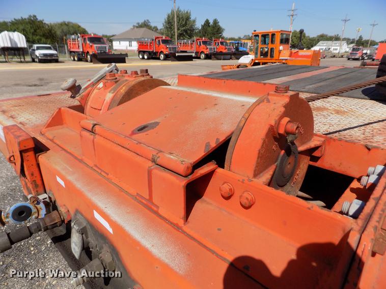 image for item ER9122 2001 Trail-Eze LE60SA tilt deck equipment trailer