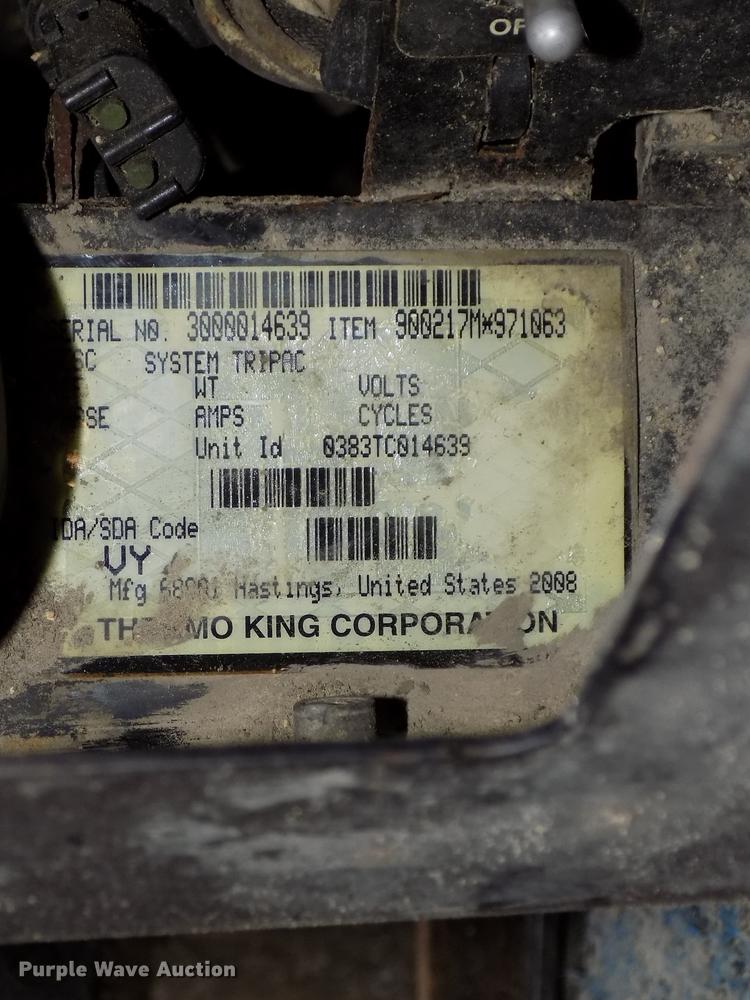 image for item DB8547 (3) Thermo King TriPac auxiliary power units