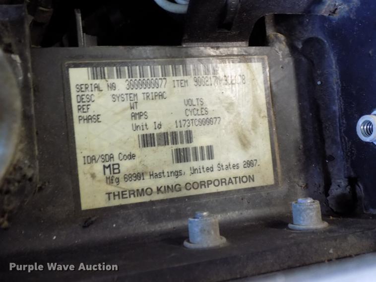 image for item DB8547 (3) Thermo King TriPac auxiliary power units