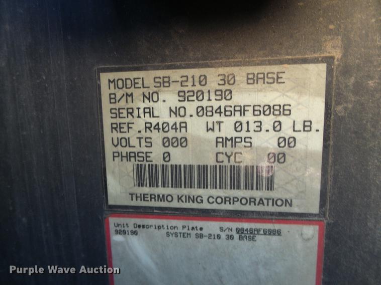 image for item DD5886 2006 Utility VS2RA 3000R refrigerated van trailer