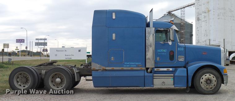 image for item DD5929 1999 Peterbilt 377 semi truck