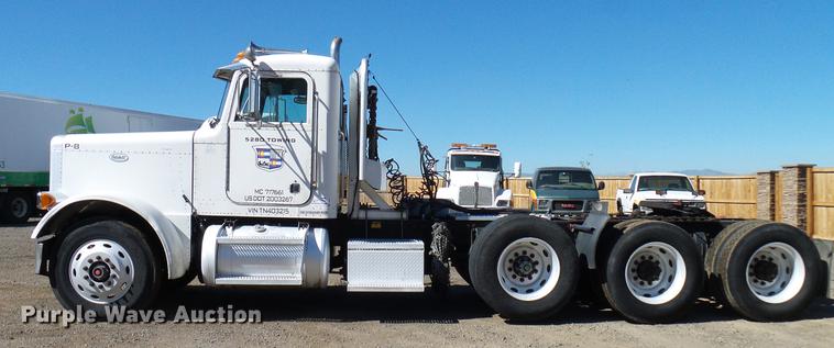 image for item DD5943 1996 Peterbilt 379 semi truck