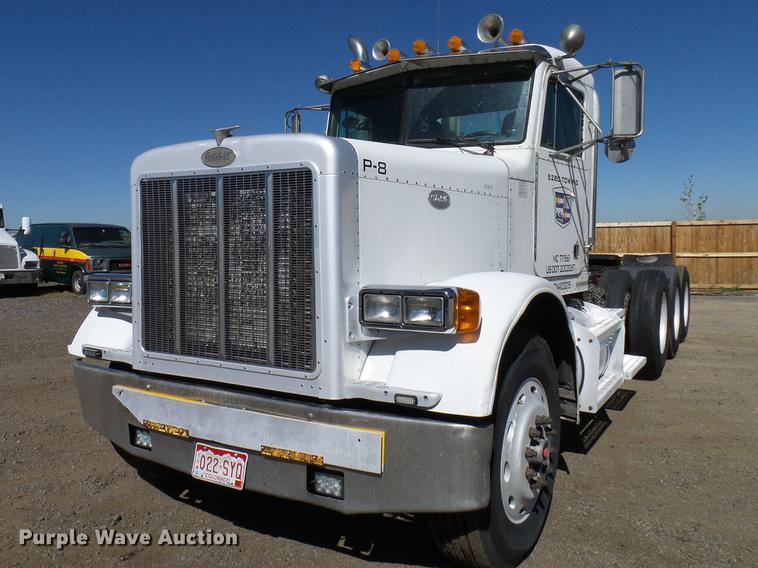 image for item DD5943 1996 Peterbilt 379 semi truck