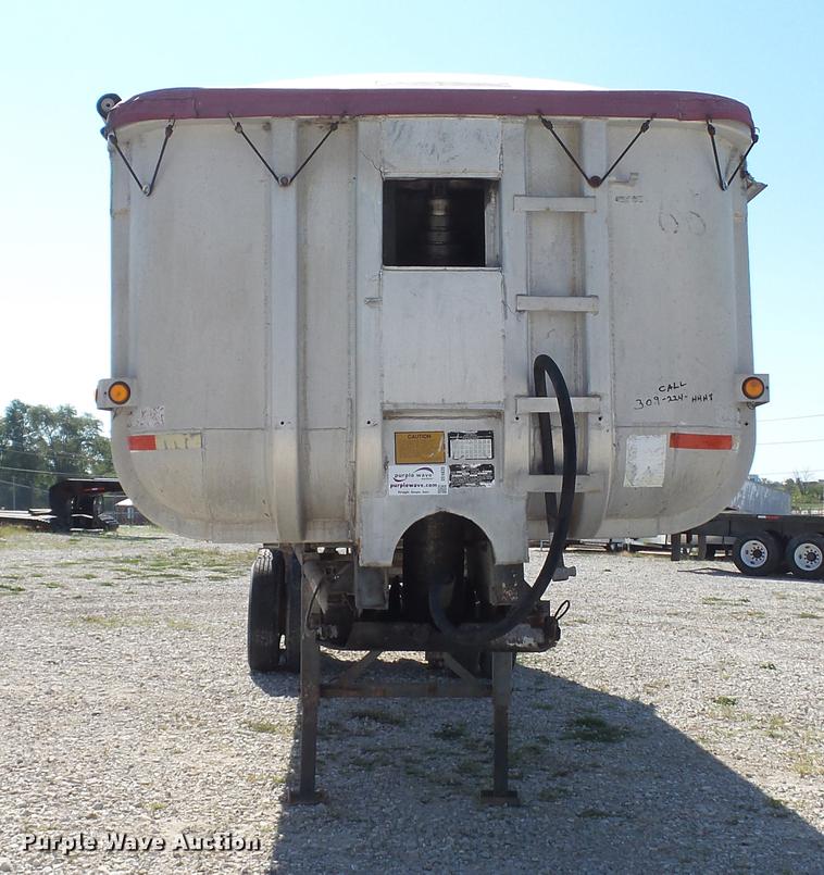 image for item DE4835 1979 Fruehauf end dump trailer