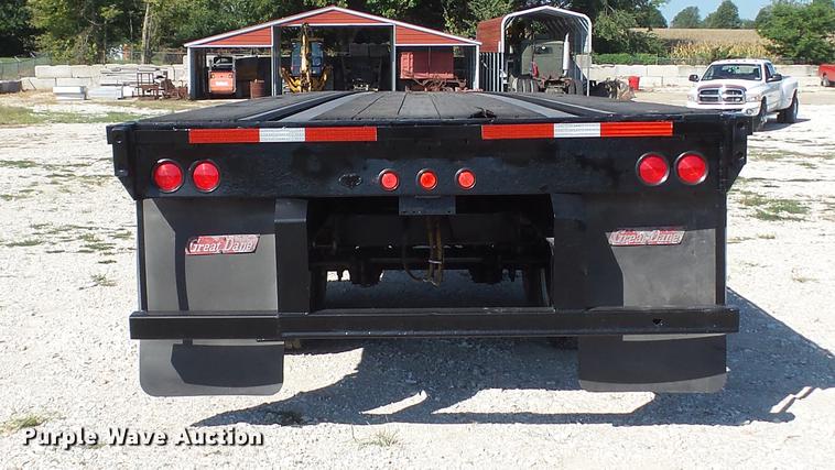 image for item DE4836 1999 Great Dane flatbed trailer