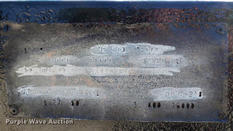 image for item DE4836 1999 Great Dane flatbed trailer