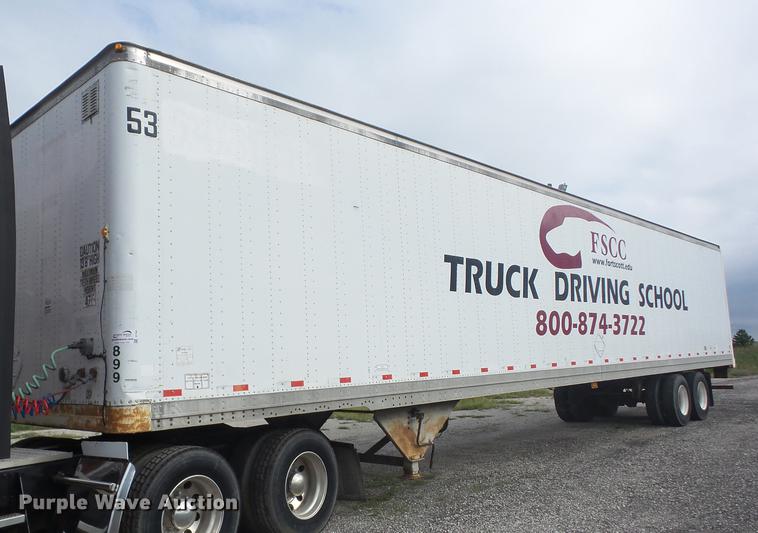 image for item DF1250 1998 Hyundai VI2530152JSR dry van trailer