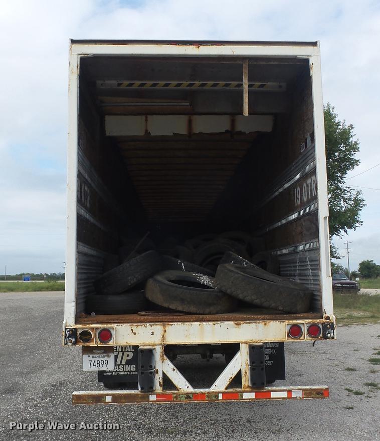 image for item DF1250 1998 Hyundai VI2530152JSR dry van trailer