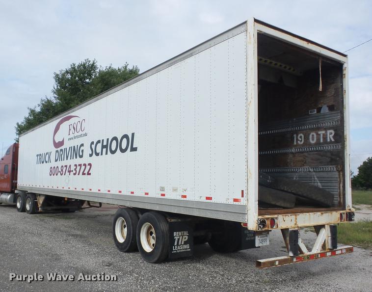 image for item DF1250 1998 Hyundai VI2530152JSR dry van trailer