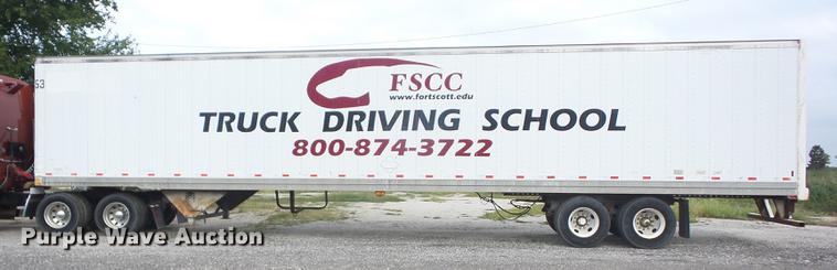 image for item DF1250 1998 Hyundai VI2530152JSR dry van trailer