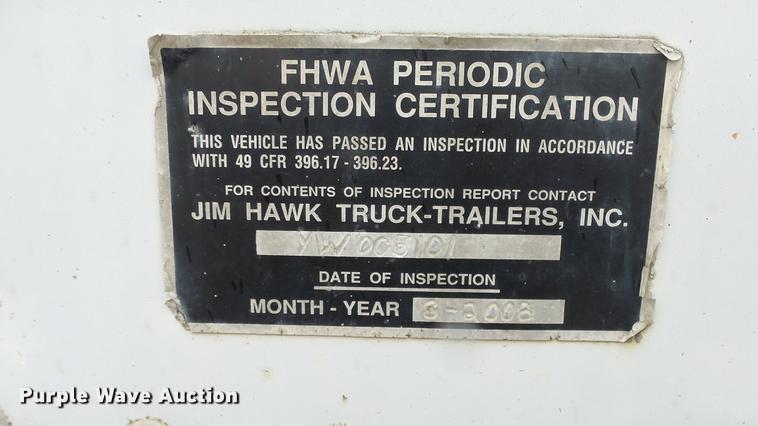 image for item DF4346 2000 Great Dane refrigerated van trailer