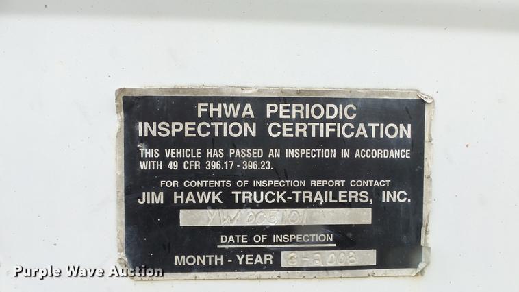 image for item DF4346 2000 Great Dane refrigerated van trailer