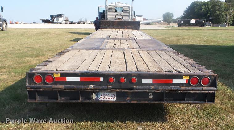 image for item EI9951 1990 Trail King TK70HTP-482 tilt deck equipment trailer
