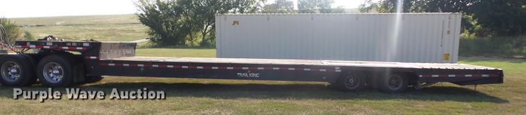 image for item EI9951 1990 Trail King TK70HTP-482 tilt deck equipment trailer