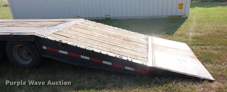 image for item EI9951 1990 Trail King TK70HTP-482 tilt deck equipment trailer