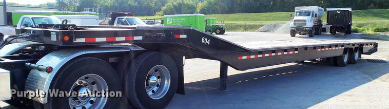 image for item EV9500 1985 Trail King 1948-1350 drop deck equipment trailer