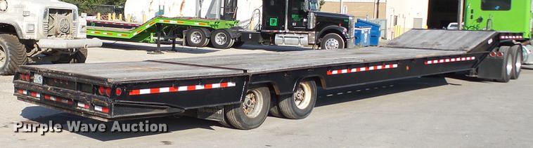 image for item EV9500 1985 Trail King 1948-1350 drop deck equipment trailer