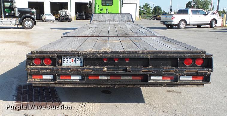 image for item EV9500 1985 Trail King 1948-1350 drop deck equipment trailer