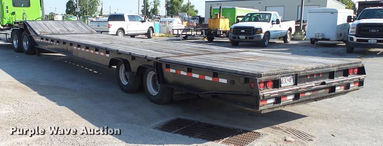 image for item EV9500 1985 Trail King 1948-1350 drop deck equipment trailer