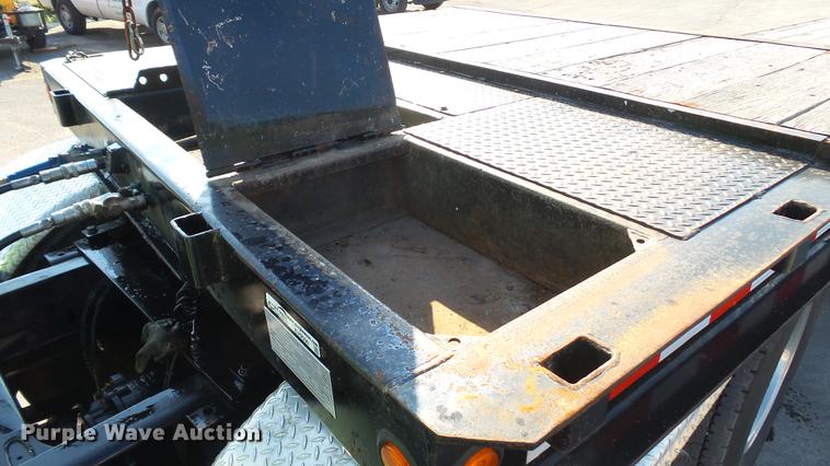 image for item EV9500 1985 Trail King 1948-1350 drop deck equipment trailer