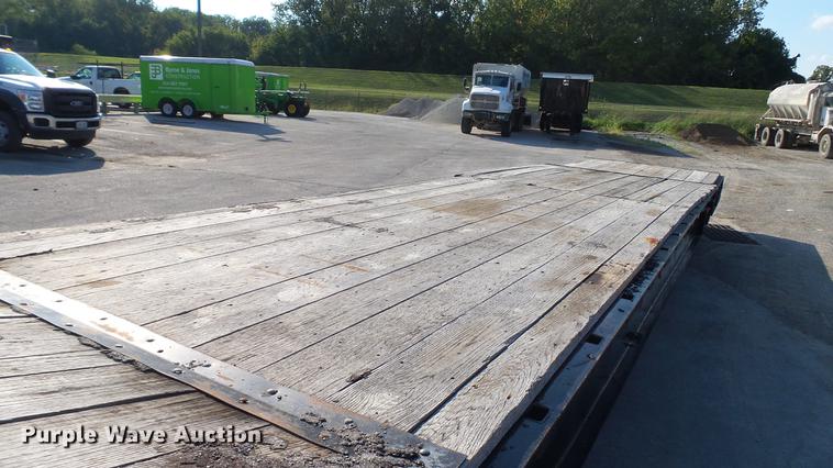 image for item EV9500 1985 Trail King 1948-1350 drop deck equipment trailer